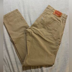 💥FLASH SALE!!💥 Levi's Tan Denim Pants